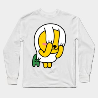 KakaoTalk Friends Muzi & Con (Shy) Long Sleeve T-Shirt